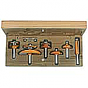 6-Piece Cove Cabinetmaking Set ½” Shank
