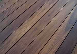 Thermally Modified Gum Decking