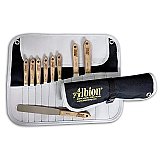 Albion Engineering 258-G01 9-Piece Classic Spatula Set in Tool Wrap