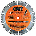 CMT 256.050.10 - ITK Combination Circular Saw Blade - 10" x 50 Tooth, ATB, 5/8" Bore