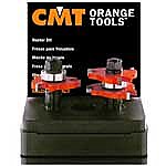 CMT 800.626.11 - 2-Piece TONGUE and GROOVE ROUTER BIT SET - 1/2-inch Shank