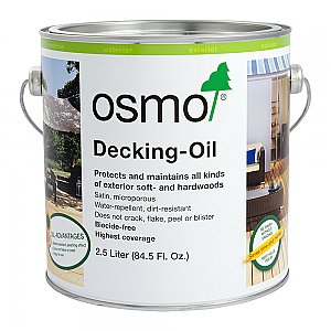 OSMO Decking Oil High Quality Natural Exterior Wood Finish