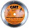 CMT 253.072.12 - ITK FINISH COMPOUND MITER SAW BLADE - 12" x 72 Tooth, 1-Inch Bore, thin kerf